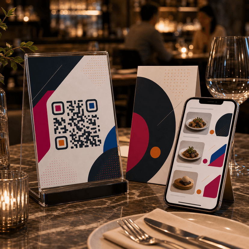 Menu QR para restaurantes