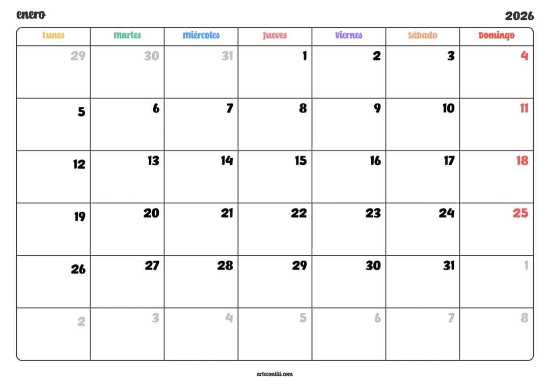 Calendario