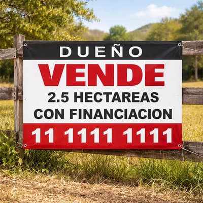 Cartel Venta / Alquiler PRO
